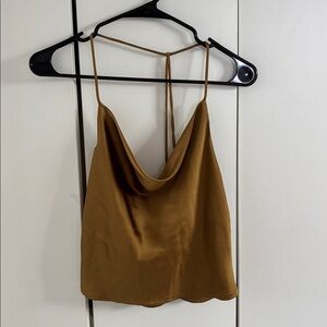 Forever 21, Satin Cowl Neck Tank Top